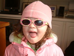 Olivia in snow suit #2