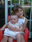 Karli & Olivia at Sydney's birthday party
